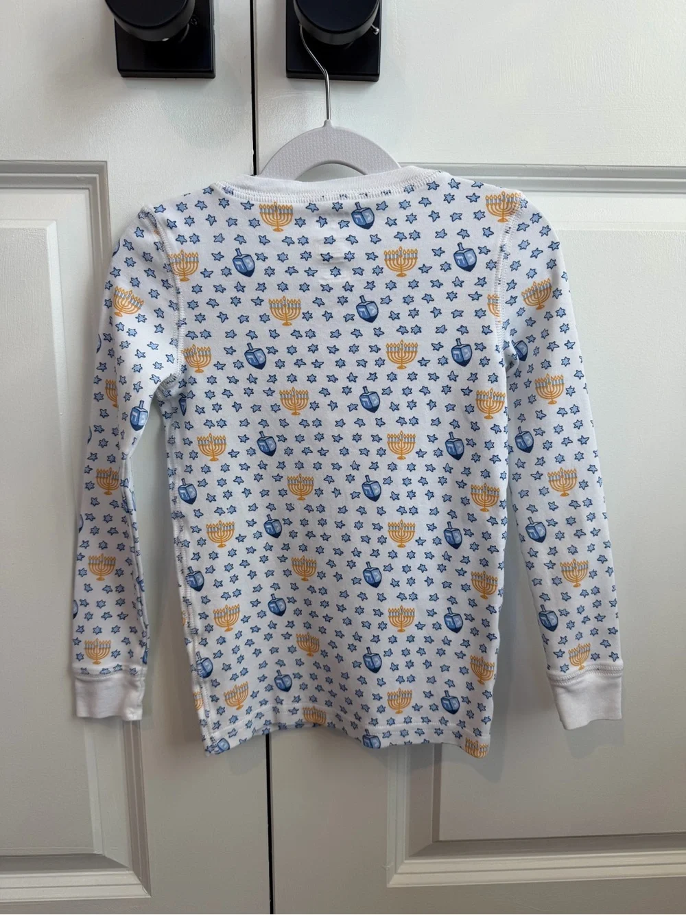 Roller Rabbit Kids Unisex Festival Of Lights Hanukkah Pajamas Size 6